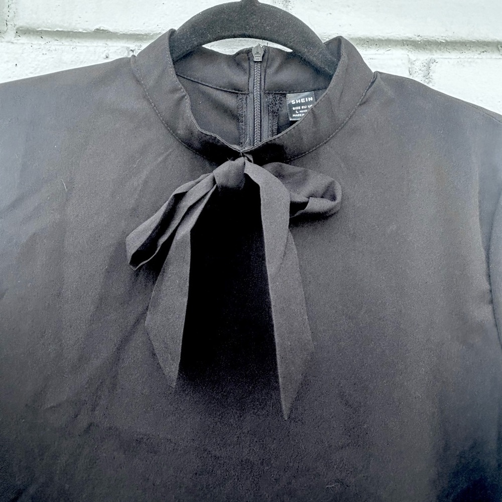 SHEIN Black Ruffle Dress - Picture 5 of 6